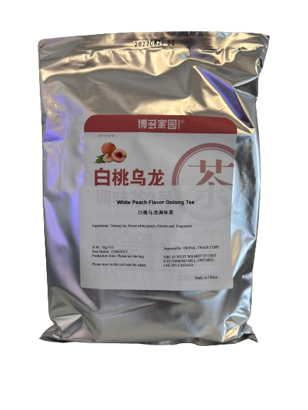 白桃乌龙调味茶 WHITE PEACH FLAVOR OOLONG TEA