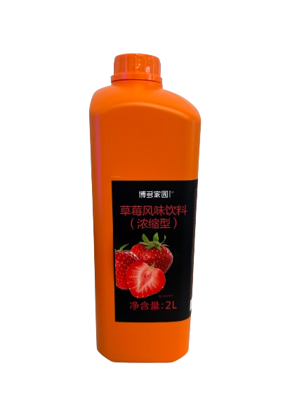 草莓风味饮料 STRAWBERRY FLAVORED JUICE SYRUP